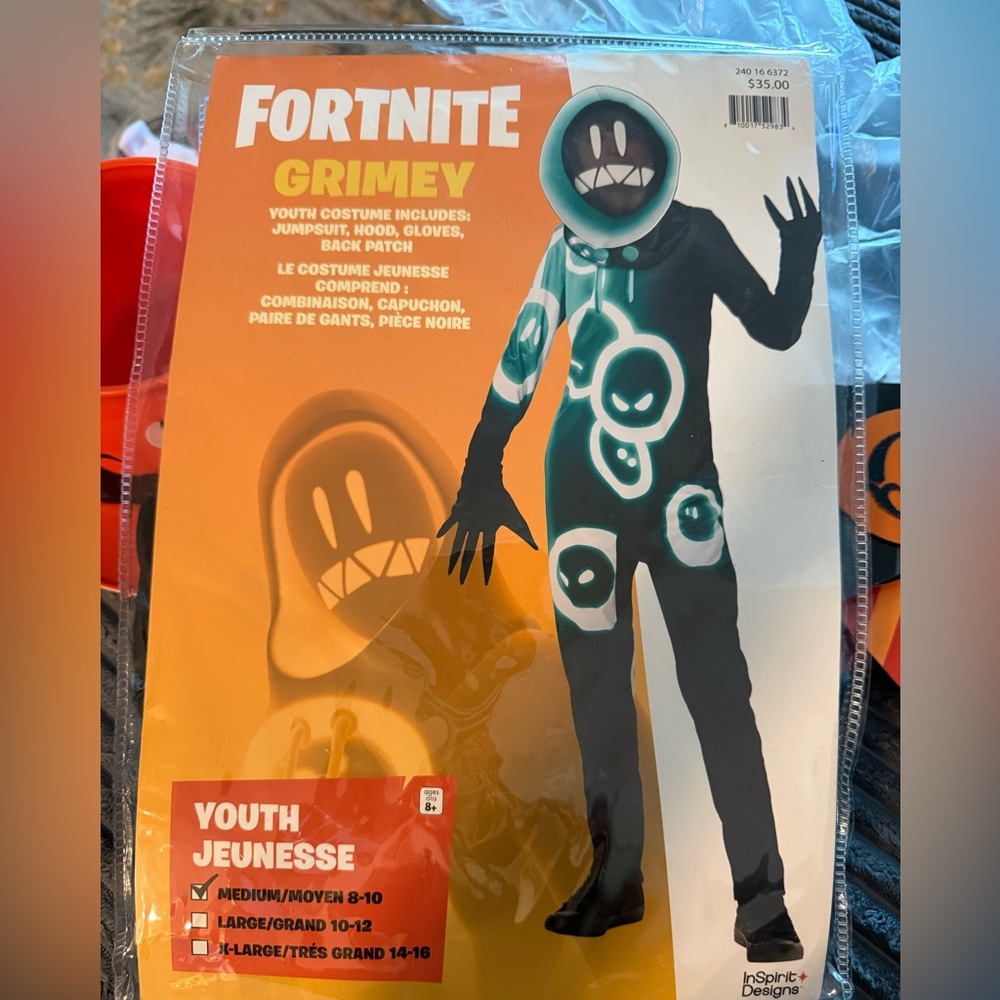 Fortnite Grimey Costume